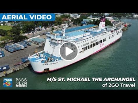 st michael the archangel 2go schedule